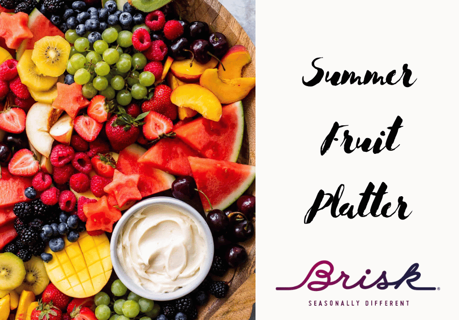 Summer Fruit Platter presentation idea